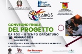 Caltagirone, il 16 gennaio il convegno finale del progetto “KAIRÒS – Il tempo opportuno”